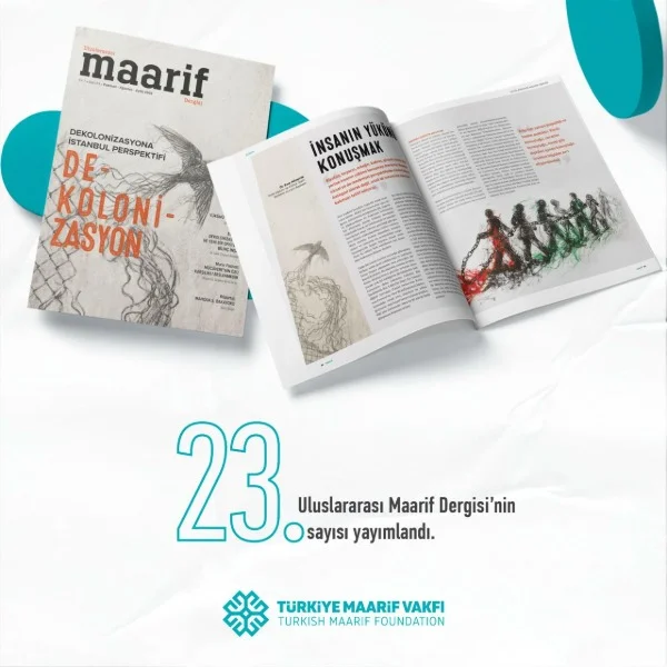 Uluslararası Maarif Dergisi 23. Sayı kapağı