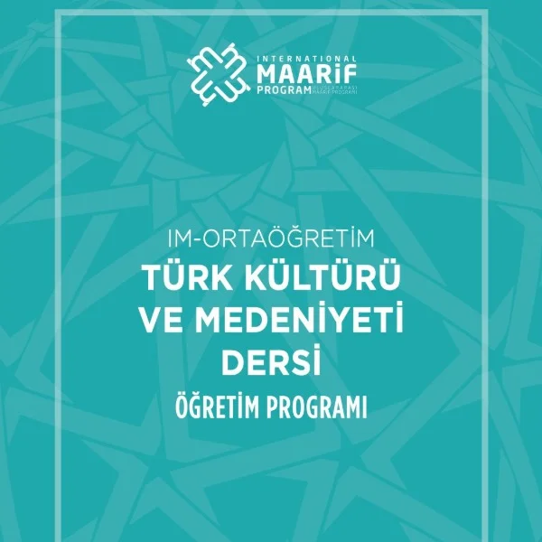 IM Ortaöğretim Türk Kültürü ve Medeniyeti Dersi Öğretim Programı kapağı
